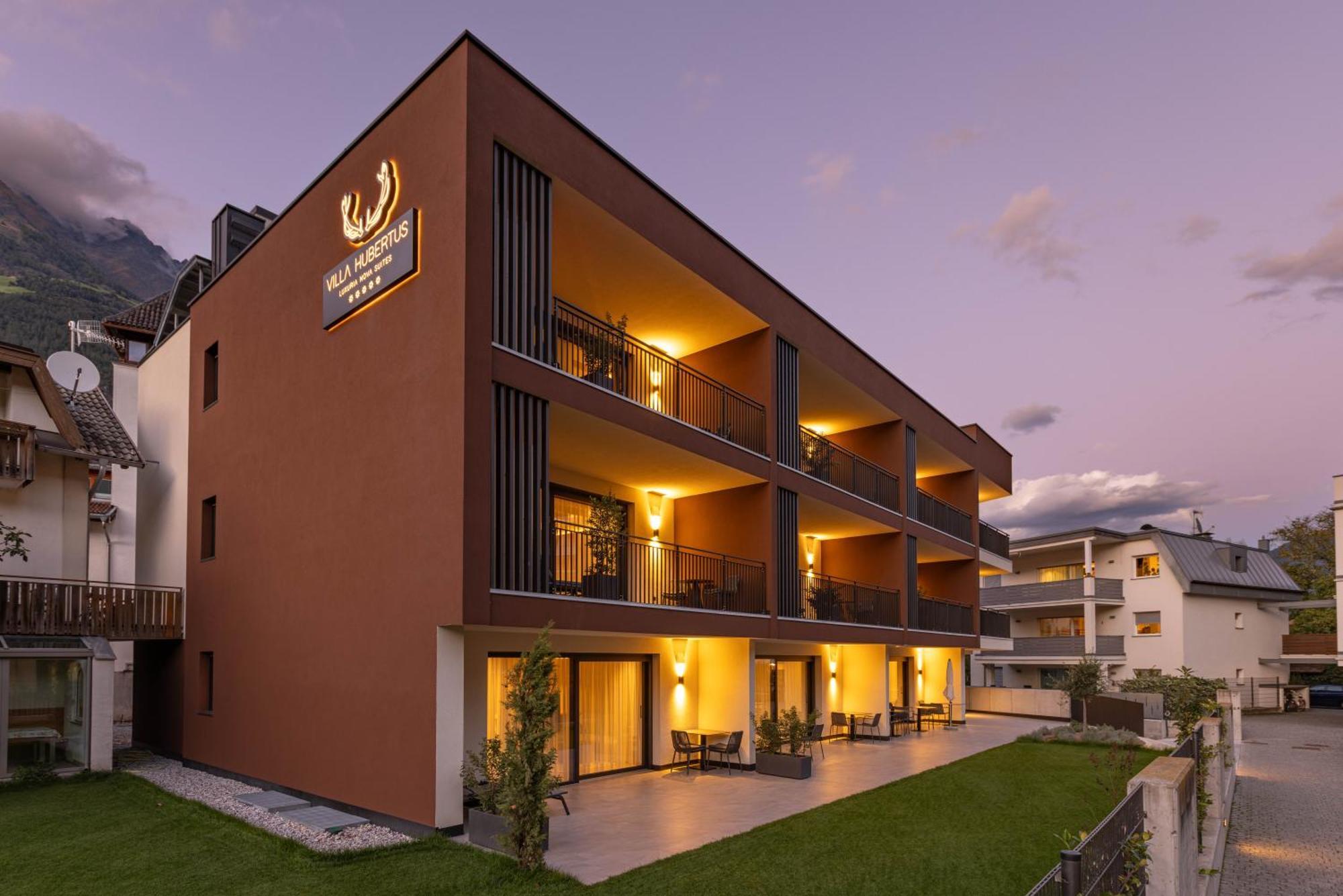 Villa Hubertus Luxuria Nova Suites - Adults Friendly Naturns Εξωτερικό φωτογραφία